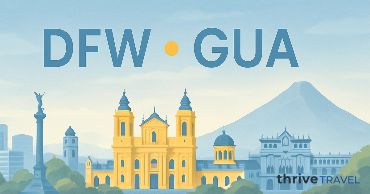 Dallas to Guatemala City