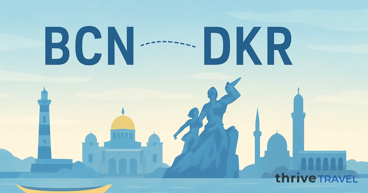 Barcelona to Dakar