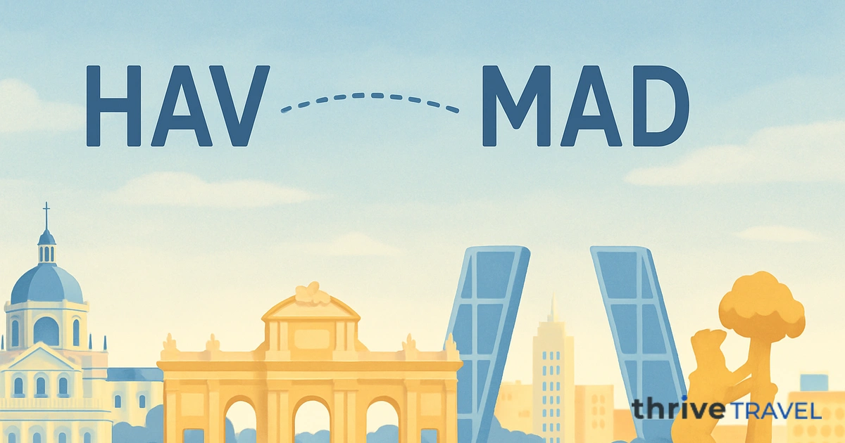 Havana to Madrid