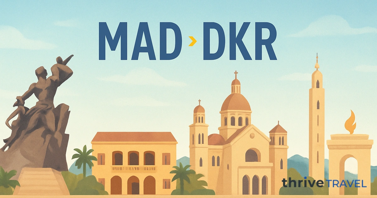 Madrid to Dakar