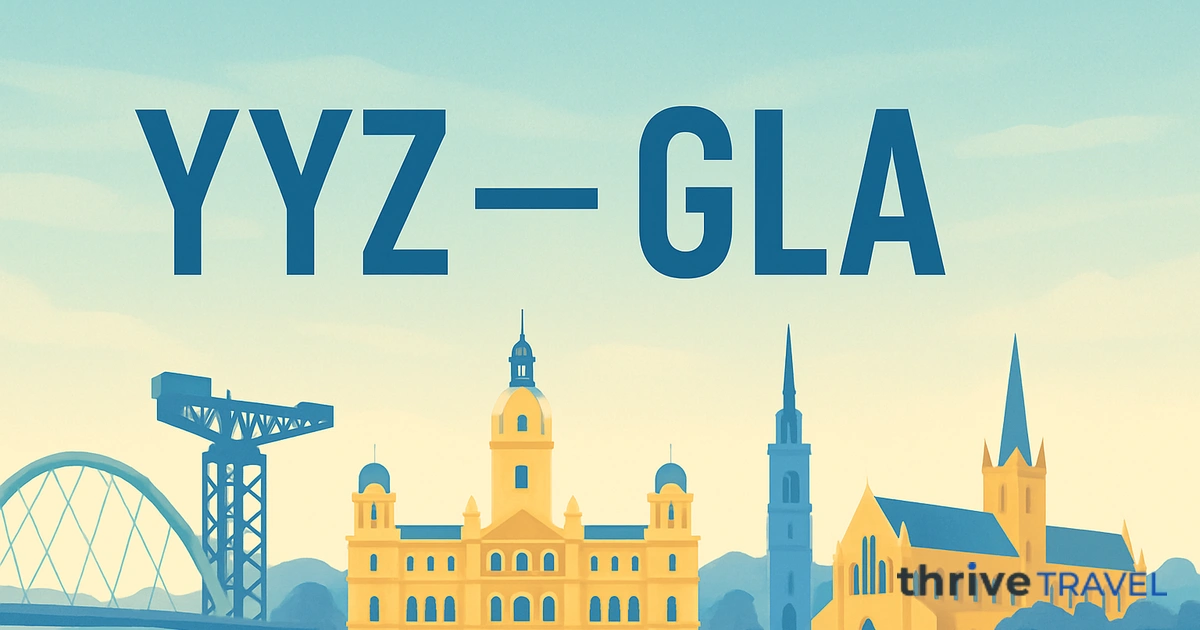 Toronto to Glasgow