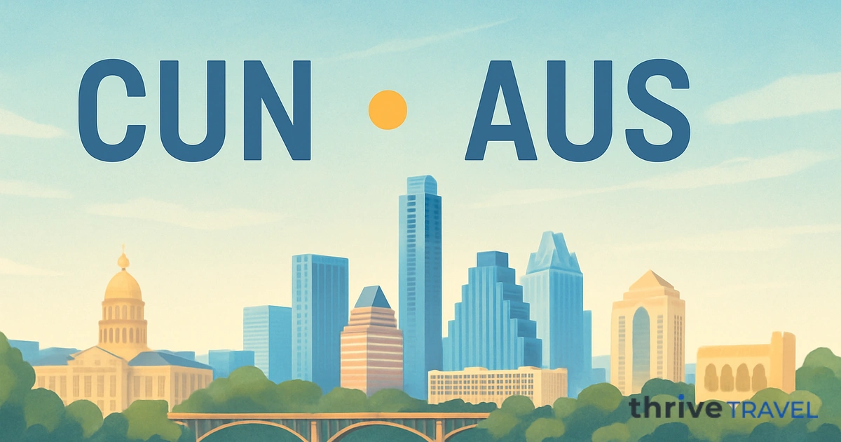 Cancun to Austin