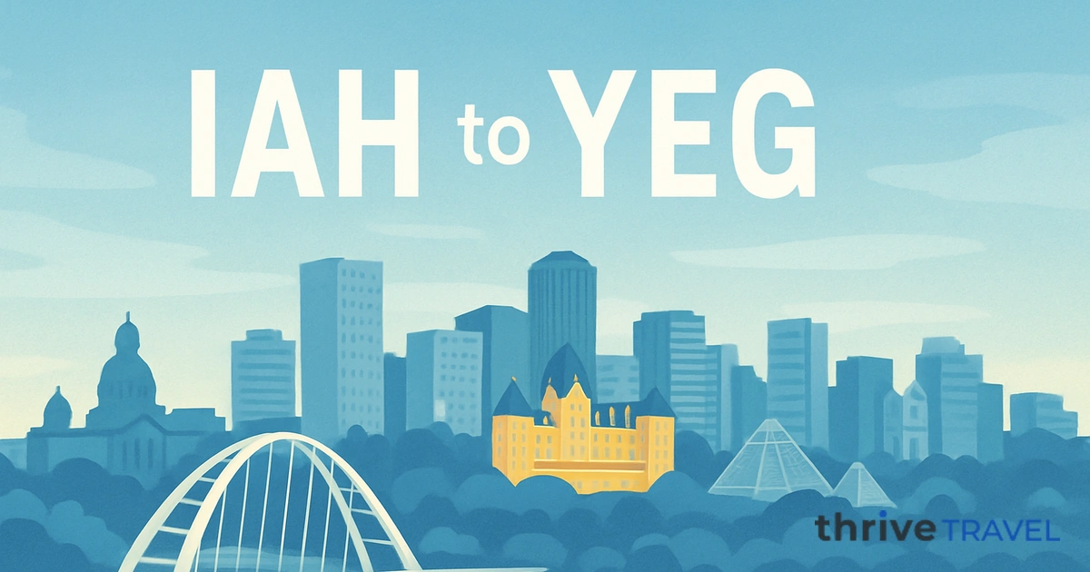 Houston to Edmonton