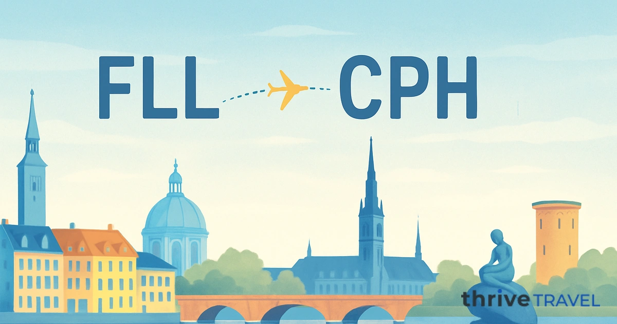Fort Lauderdale to Copenhagen