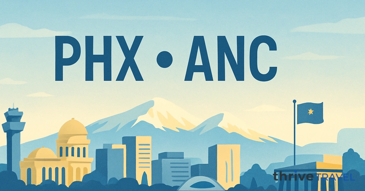 Phoenix to Anchorage