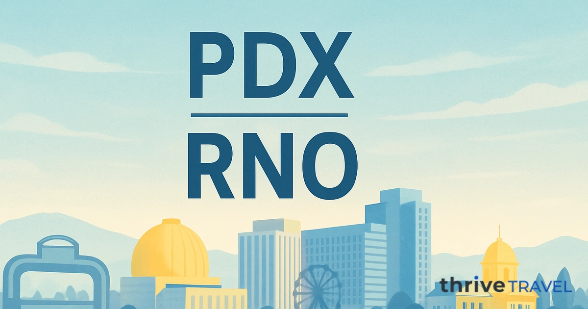 Portland to Reno