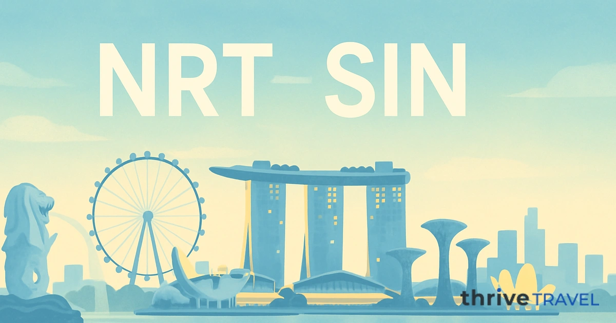 Tokyo to Singapore