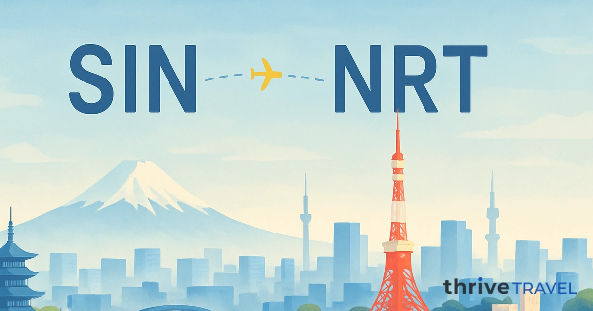 Singapore to Tokyo