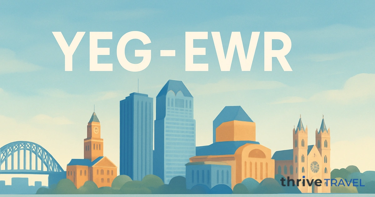 Edmonton to Newark