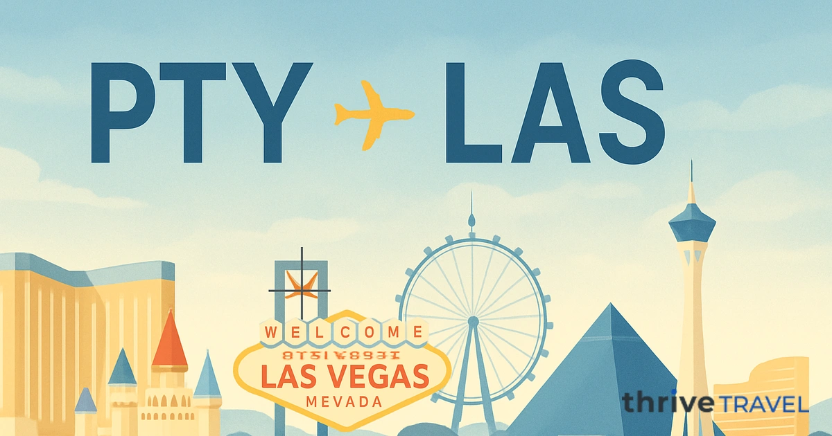 Panama City to Las Vegas