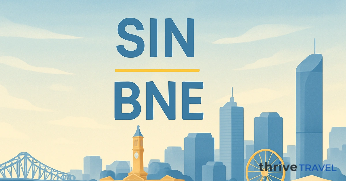Singapore to Brisbane