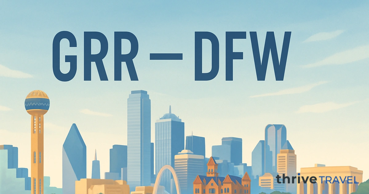Grand Rapids to Dallas