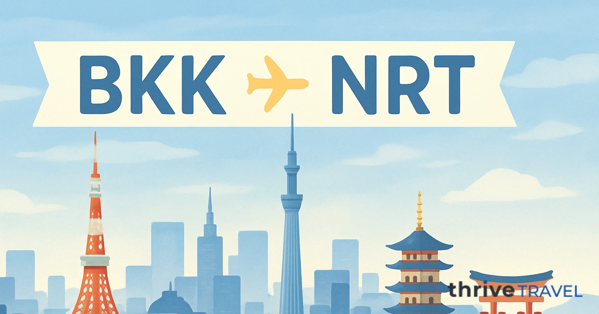 Bangkok to Tokyo
