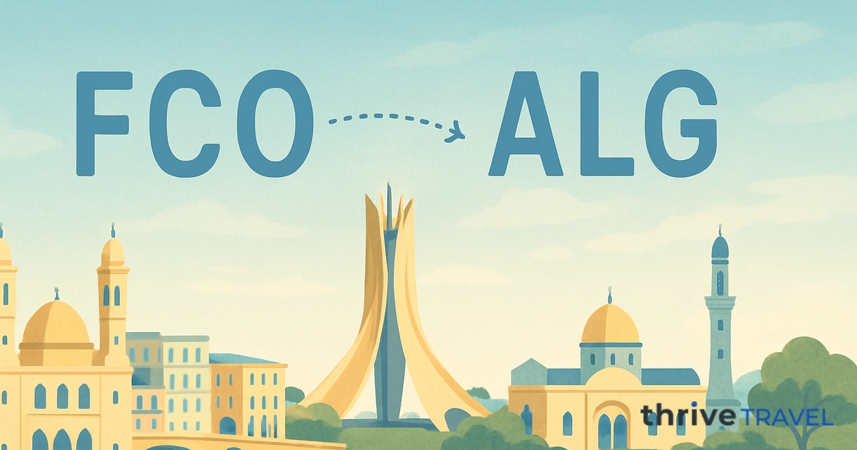 Rome to Algiers