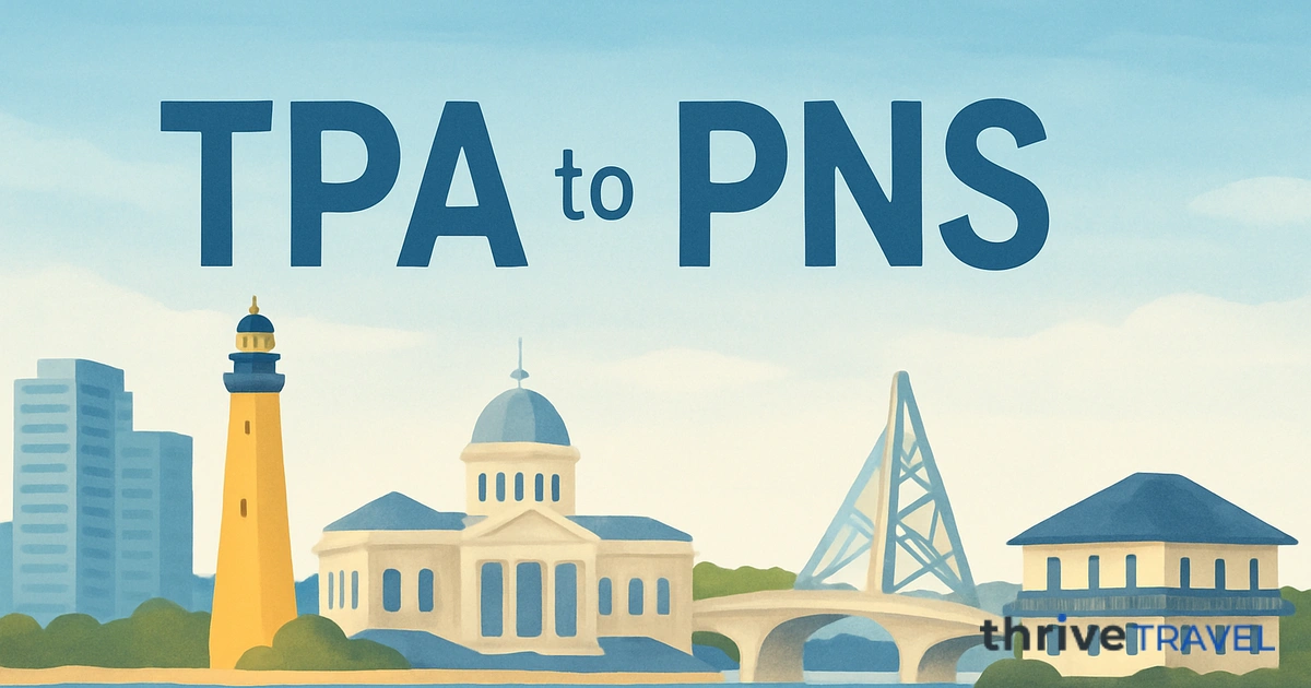 Tampa to Pensacola