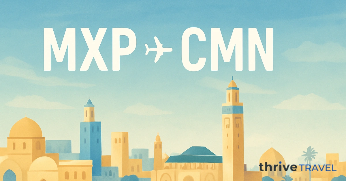 Milan to Casablanca