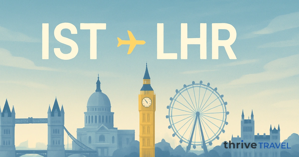 Istanbul to London