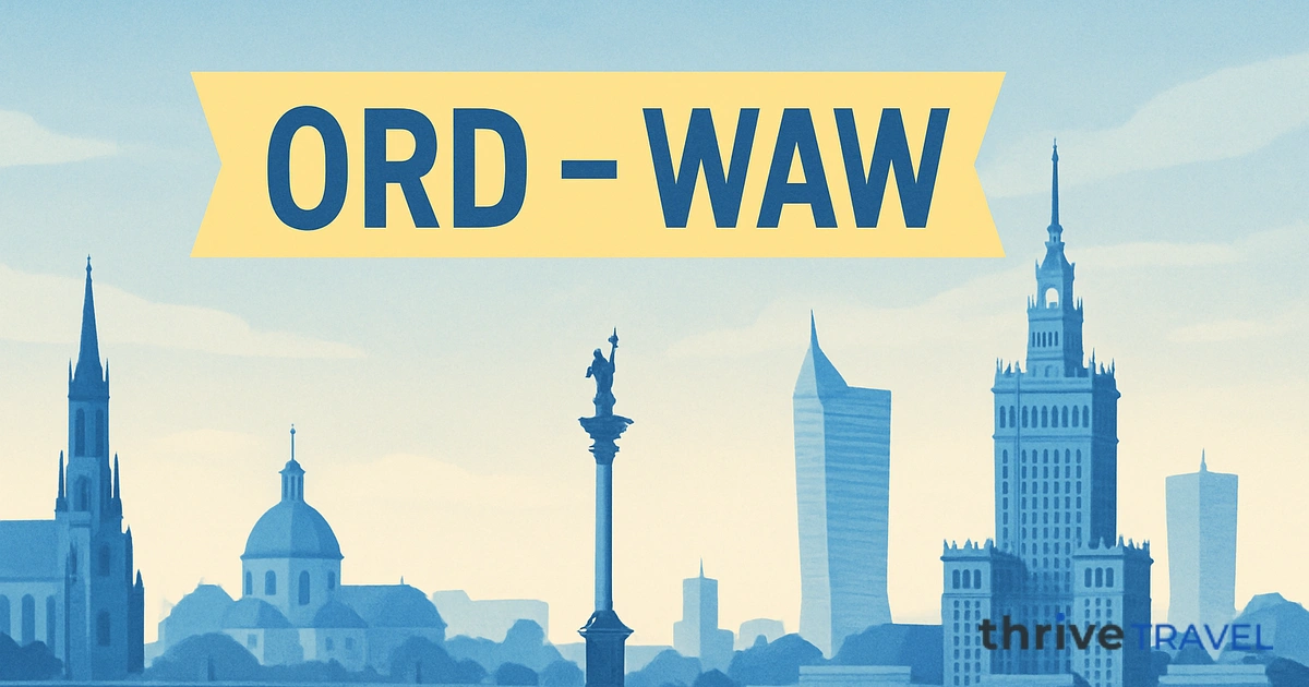 Chicago to Warsaw