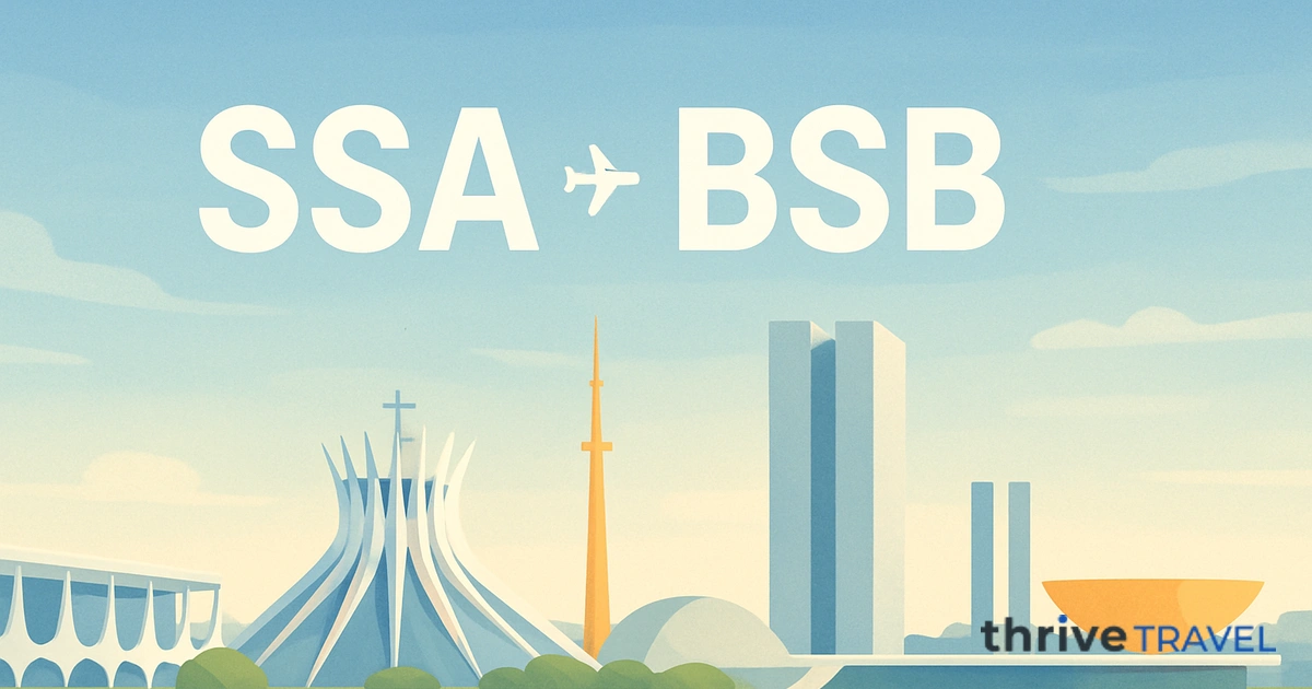 Salvador to Brasília