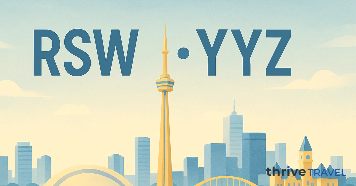 Fort Myers to Toronto
