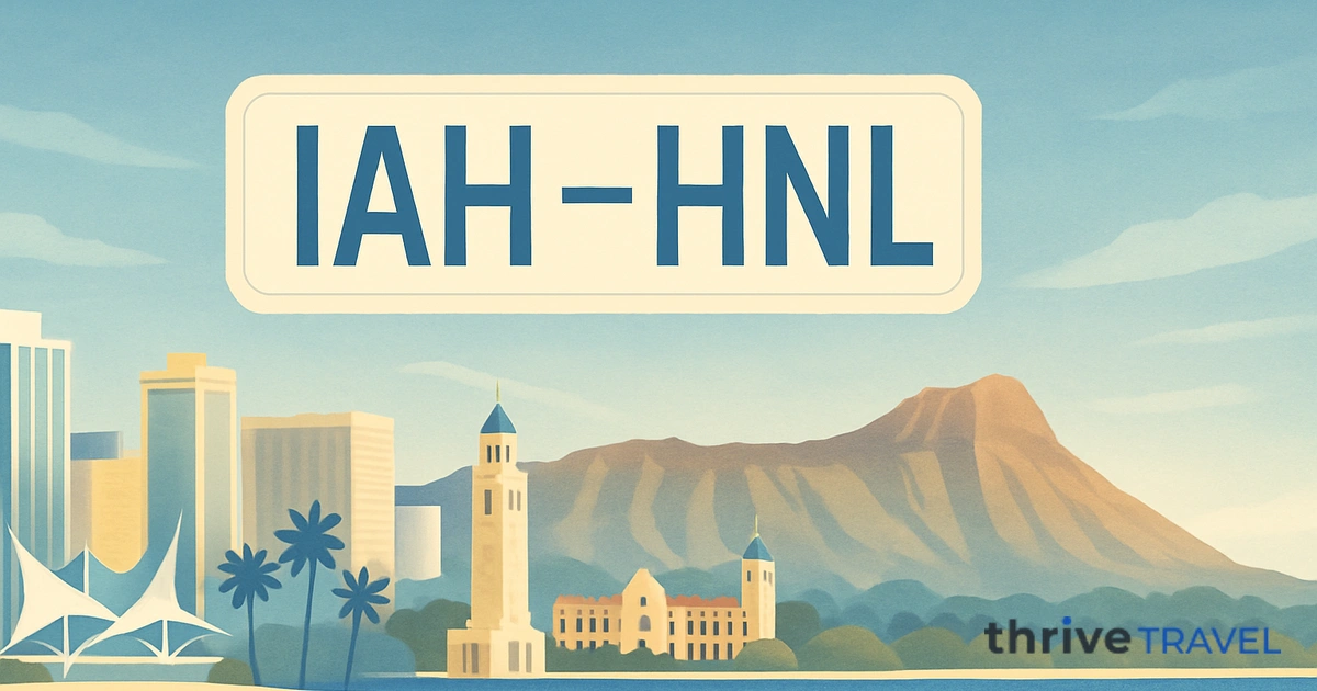 Houston to Honolulu