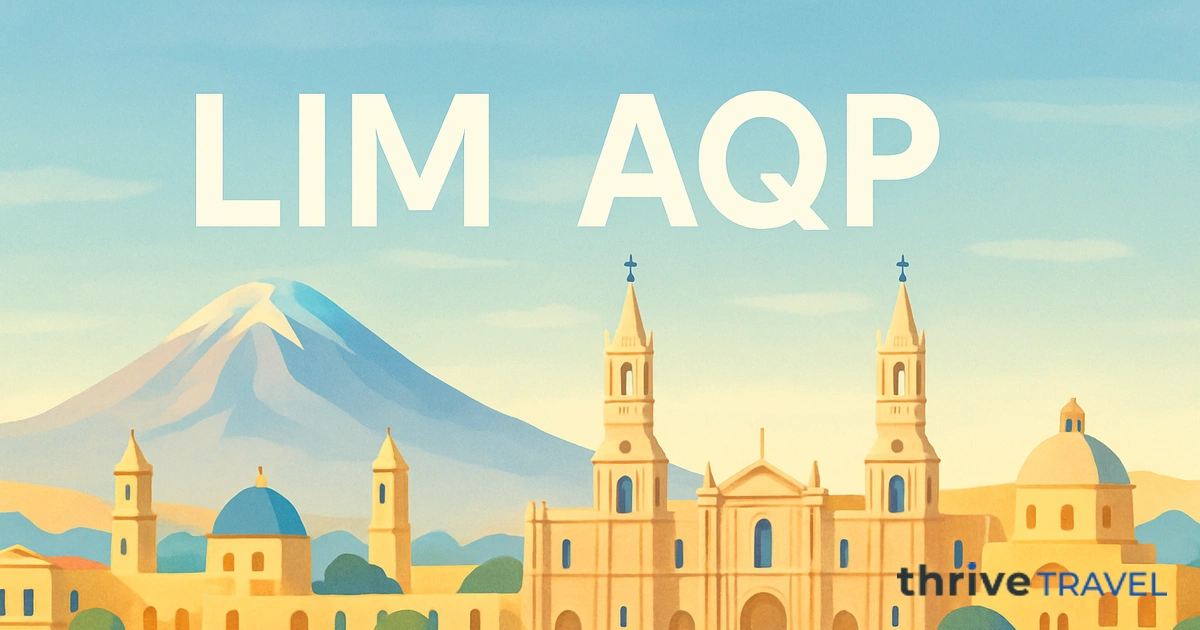 Lima to Arequipa