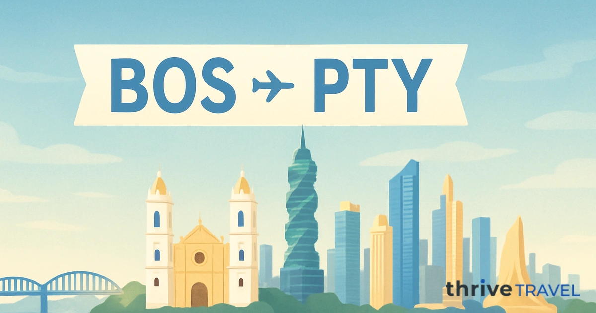 Boston to Panama City