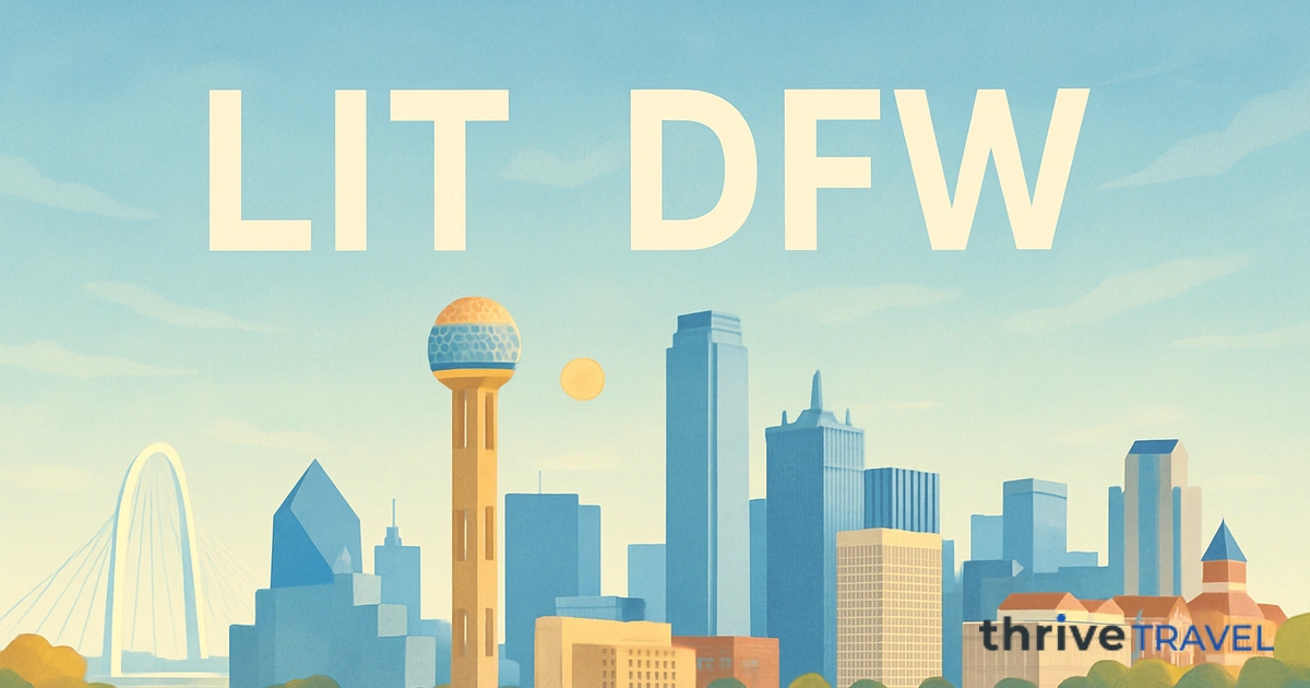 Little Rock to Dallas