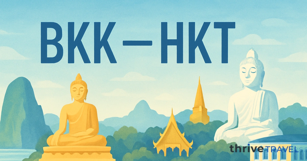 Bangkok to Phuket