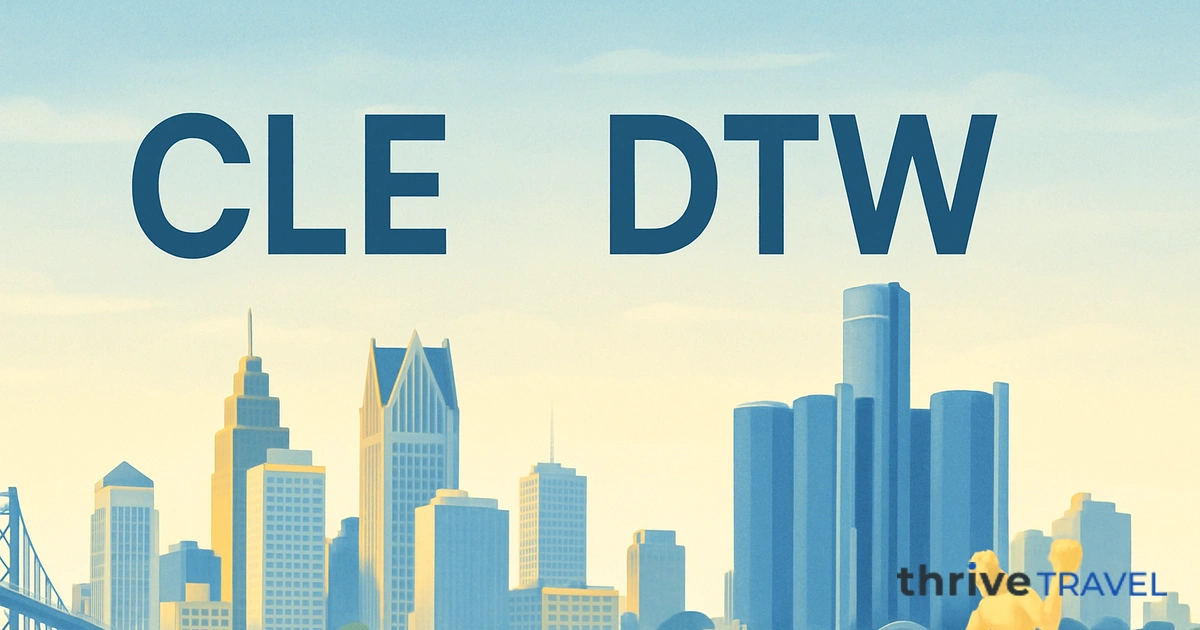 Cleveland to Detroit