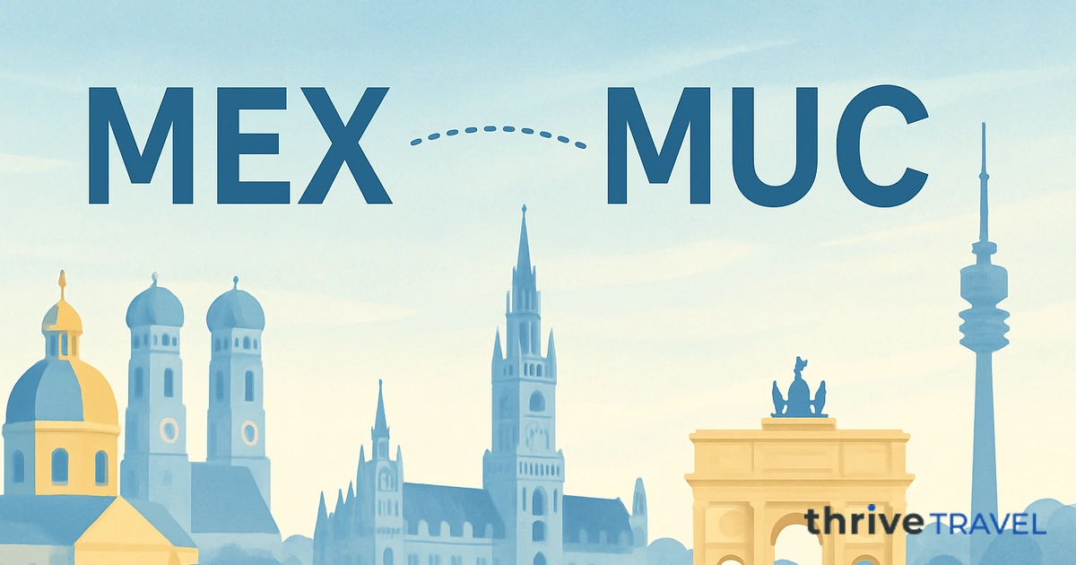 Mexico City to Munich