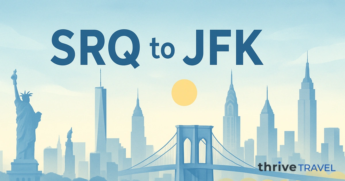 Sarasota to New York