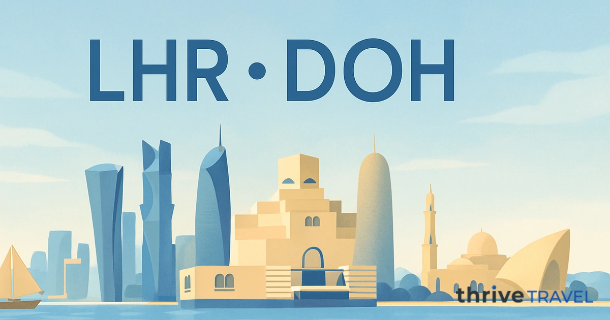 London to Doha