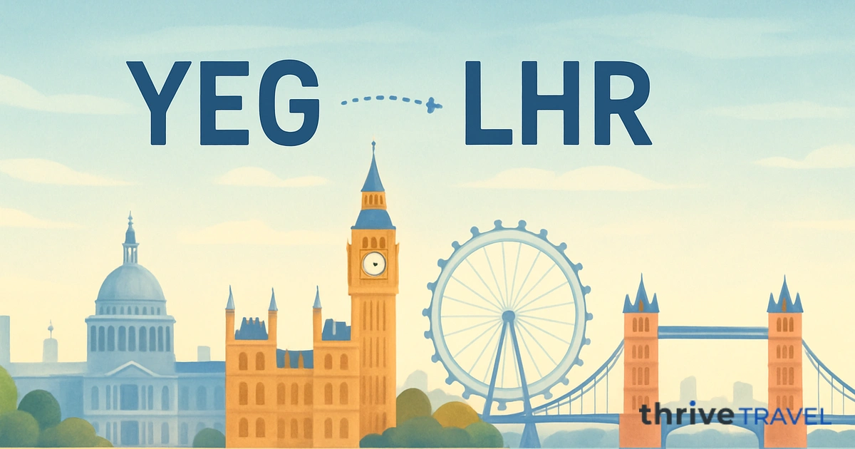 Edmonton to London