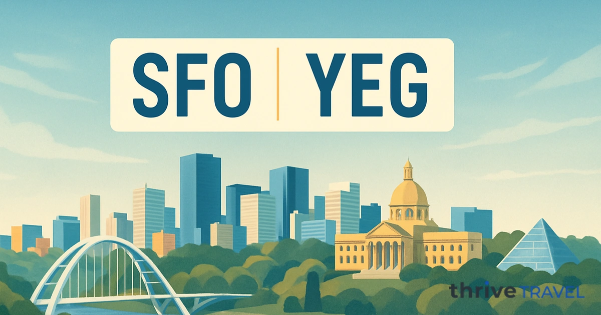 San Francisco to Edmonton