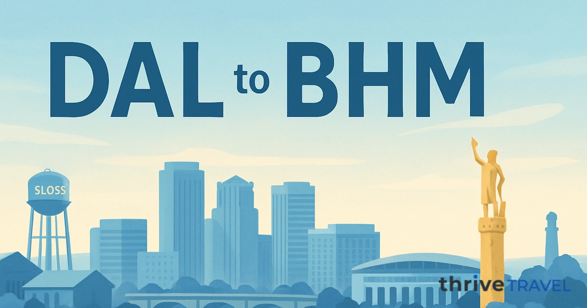 Dallas to Birmingham