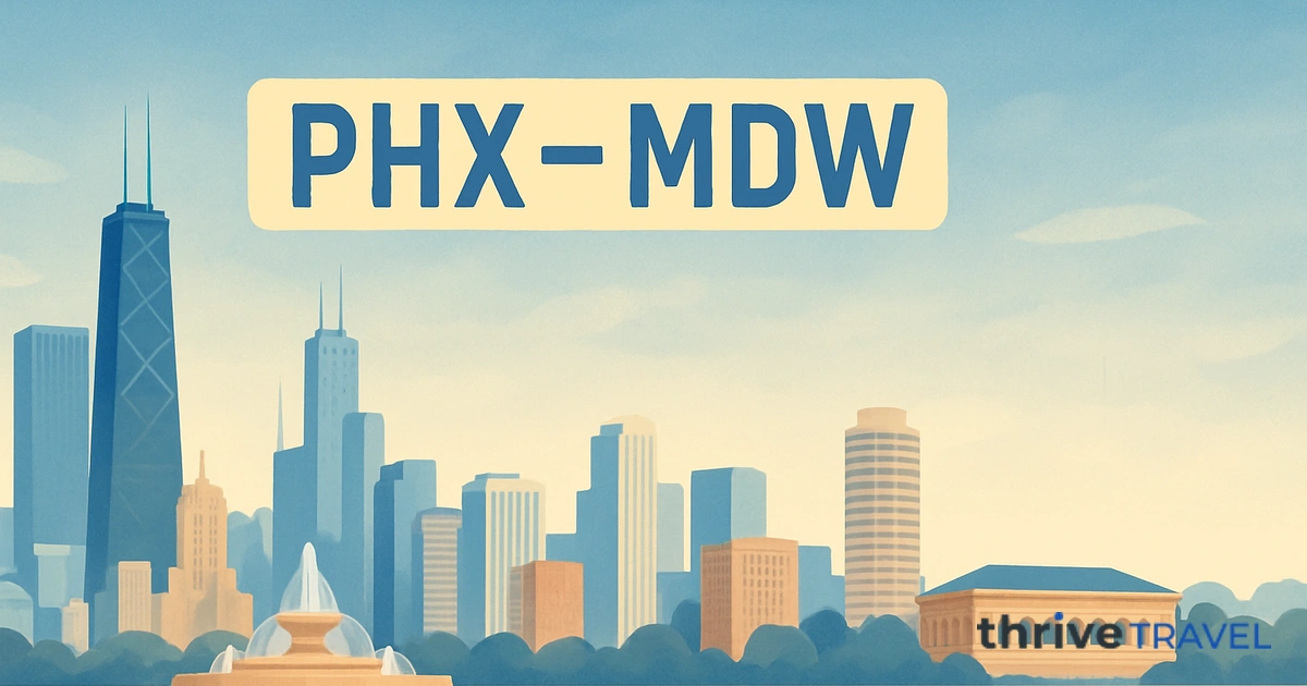 Phoenix to Chicago