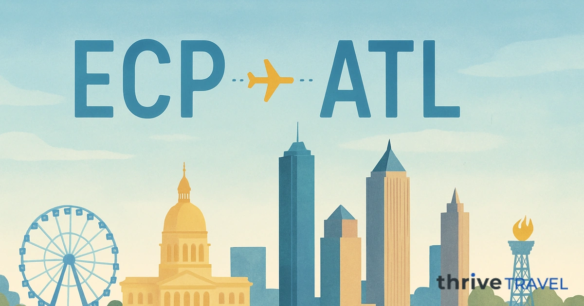 Panama City Beach to Atlanta