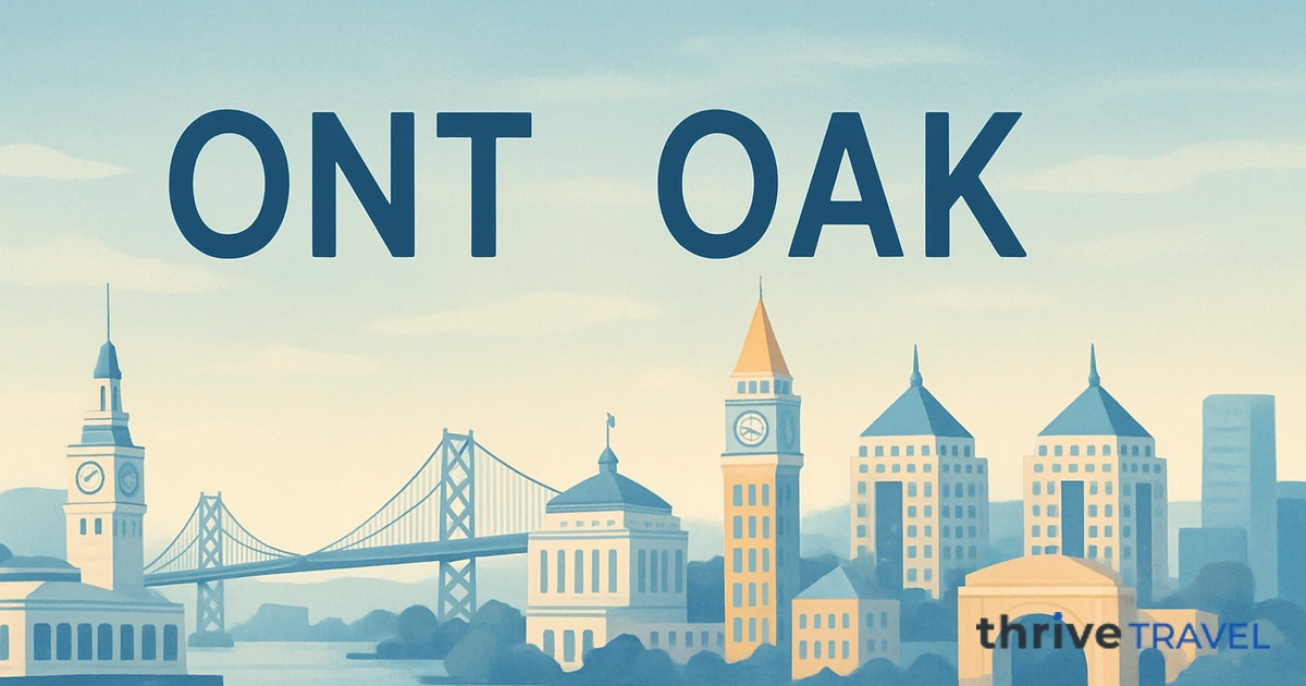 Ontario to Oakland