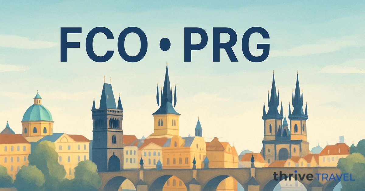 Rome to Prague