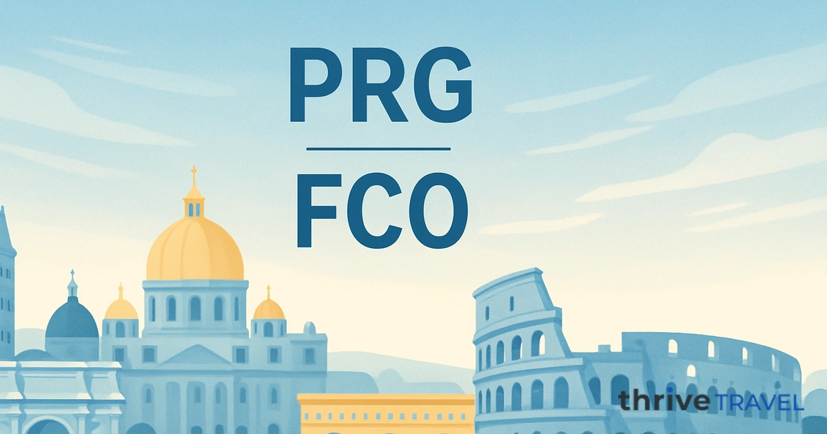 Prague to Rome