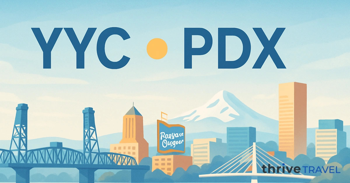 Calgary to Portland