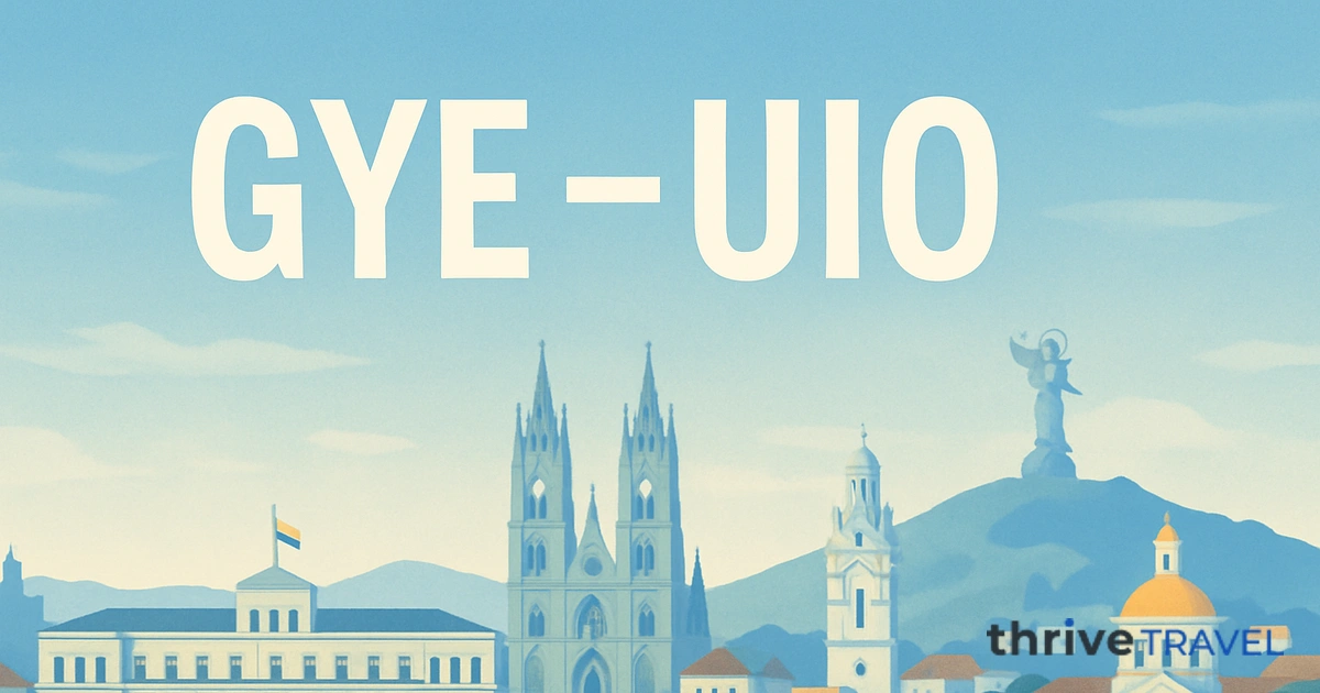 Guayaquil to Quito