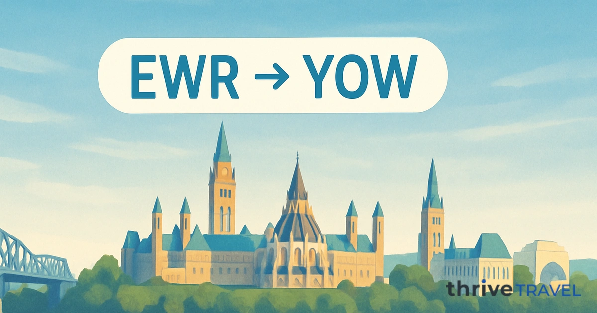 Newark to Ottawa