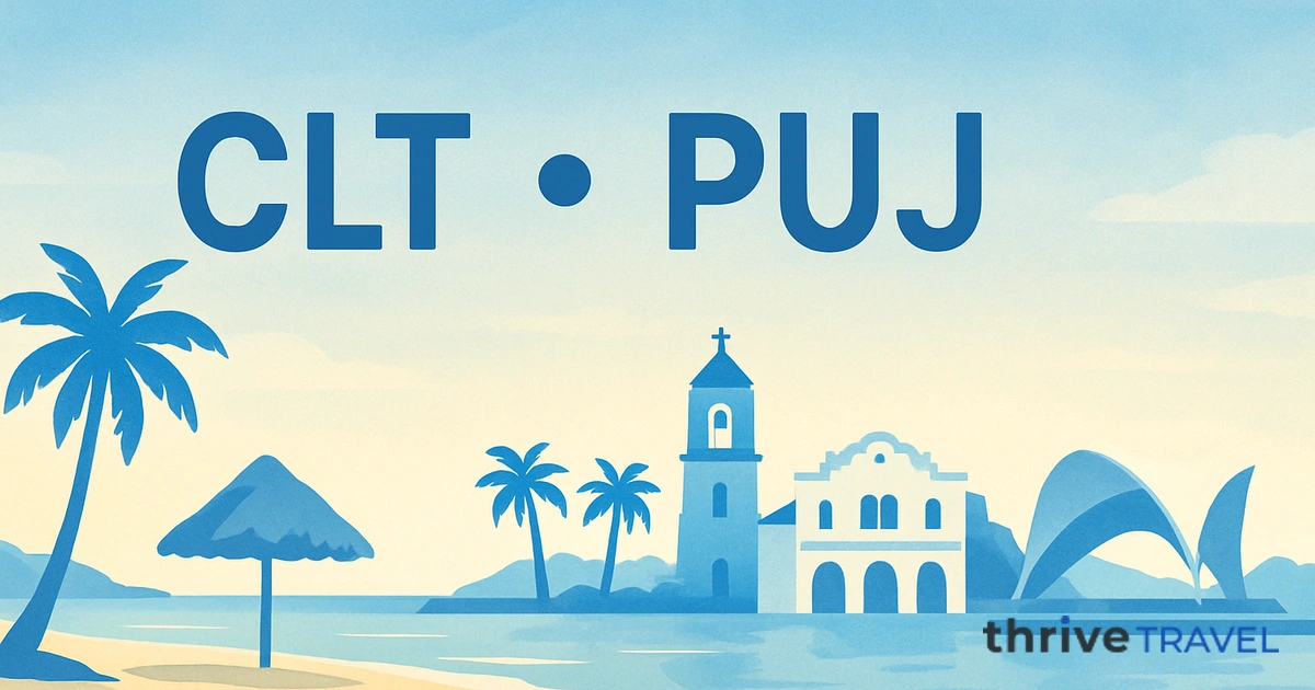 Charlotte to Punta Cana