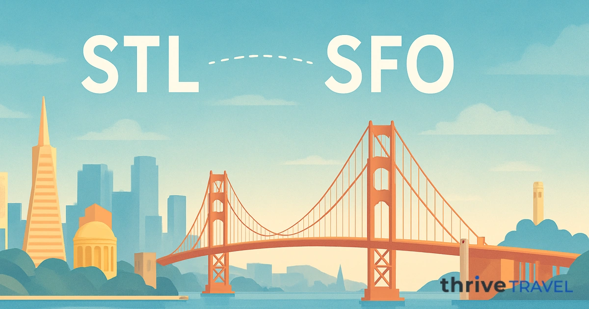 St. Louis to San Francisco