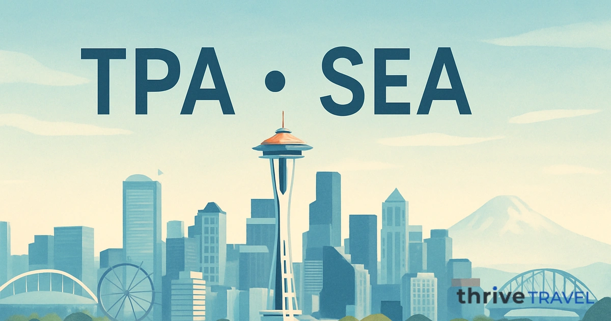 Tampa to Seattle