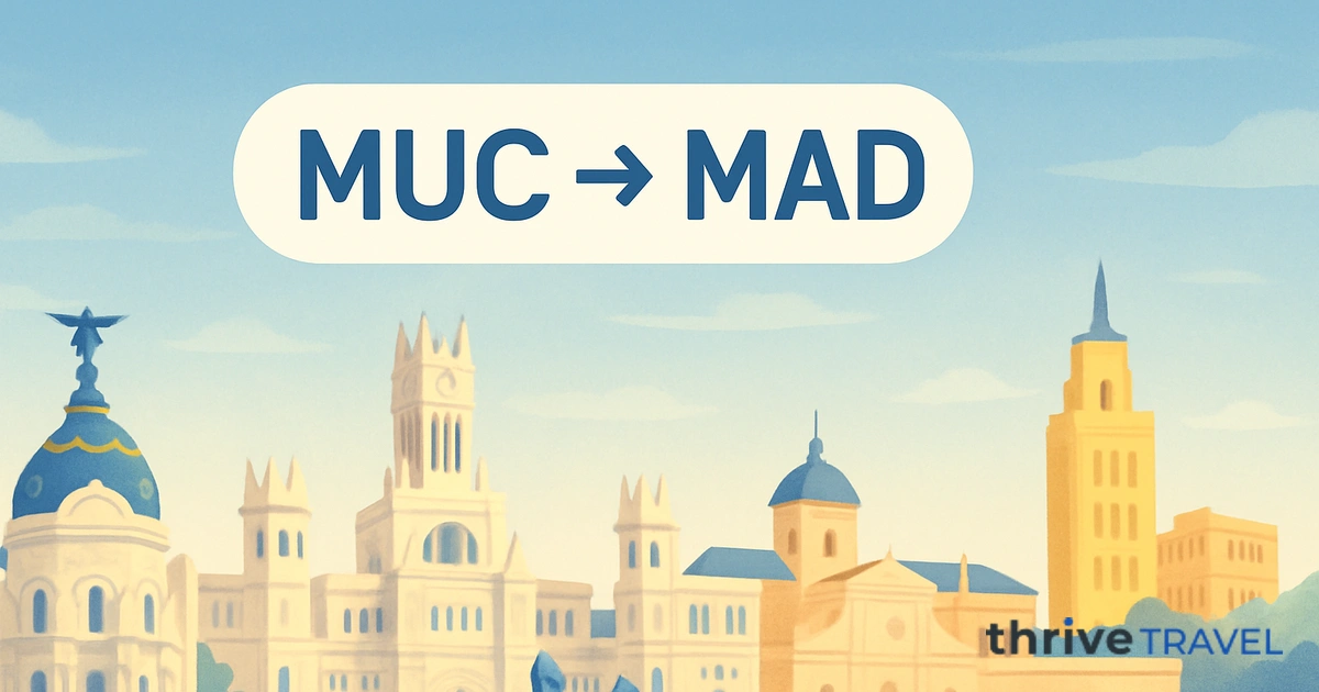 Munich to Madrid