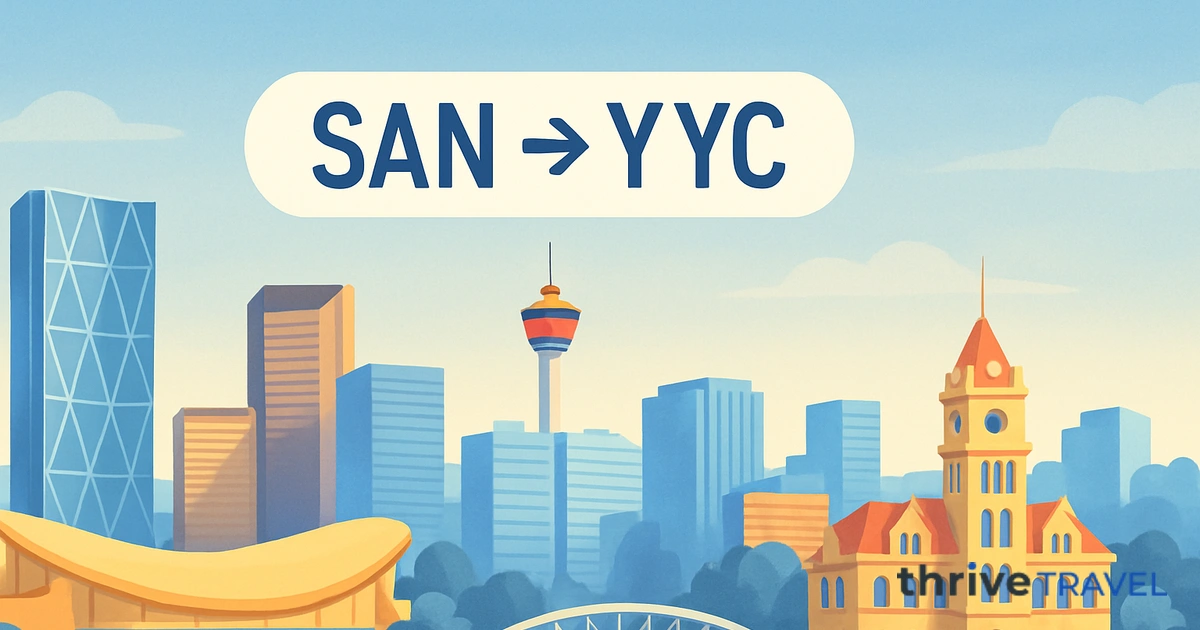 San Diego to Calgary