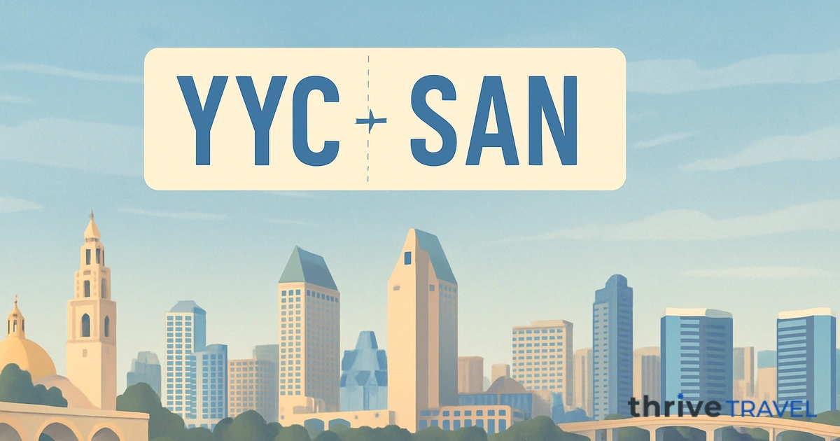 Calgary to San Diego